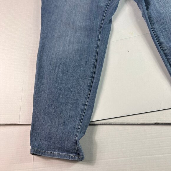 Judy Blue Jeans Women's Plus 42x29* Joggers Pull On High Rise Blue Denim Tag 24W - Picture 6 of 16